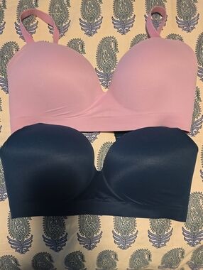Soma Smooth Convertible Bras Duo - Pink & Navy